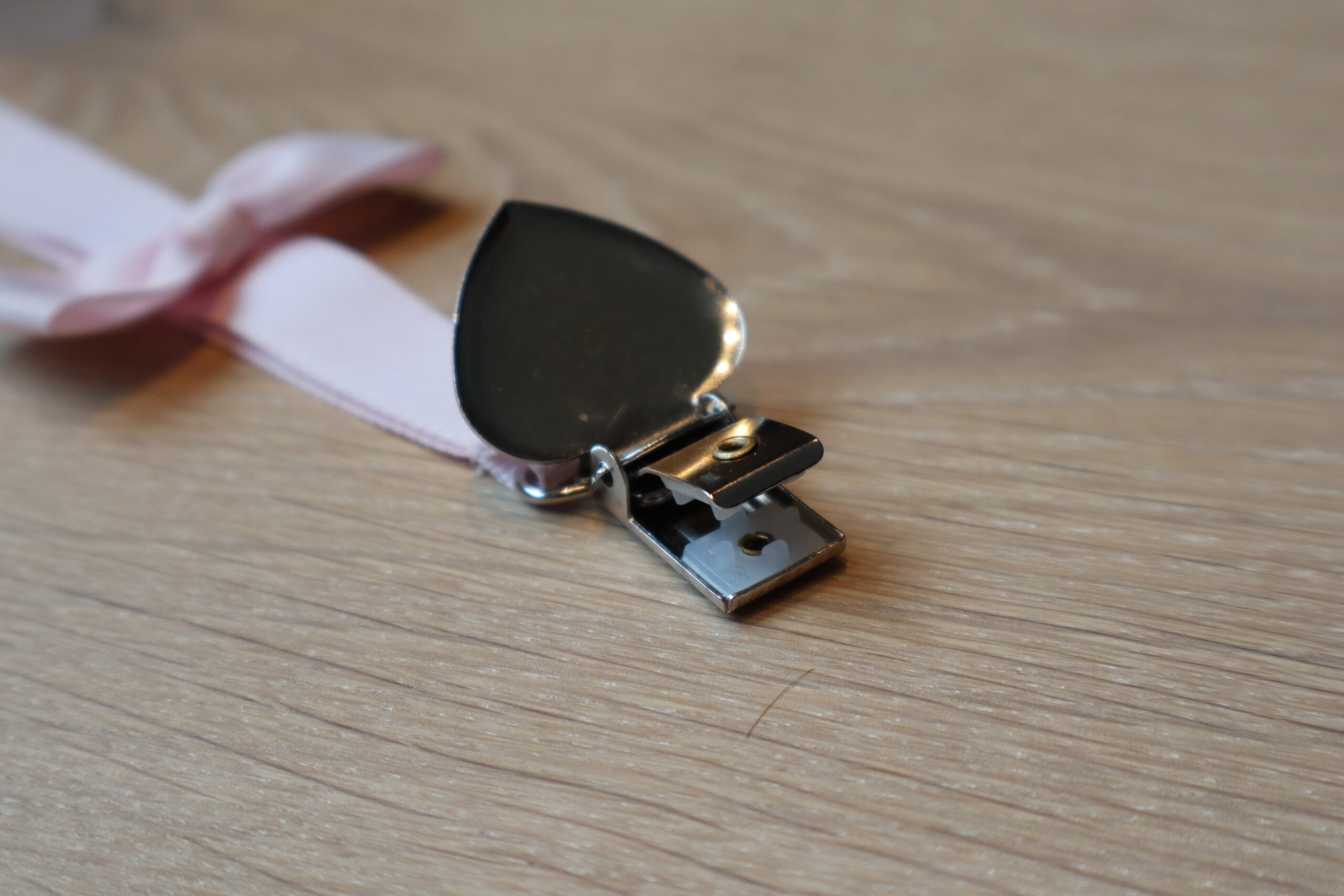 Prinsessefin | Roze Speenkoord met strikje | Dorothea - Afbeelding 4