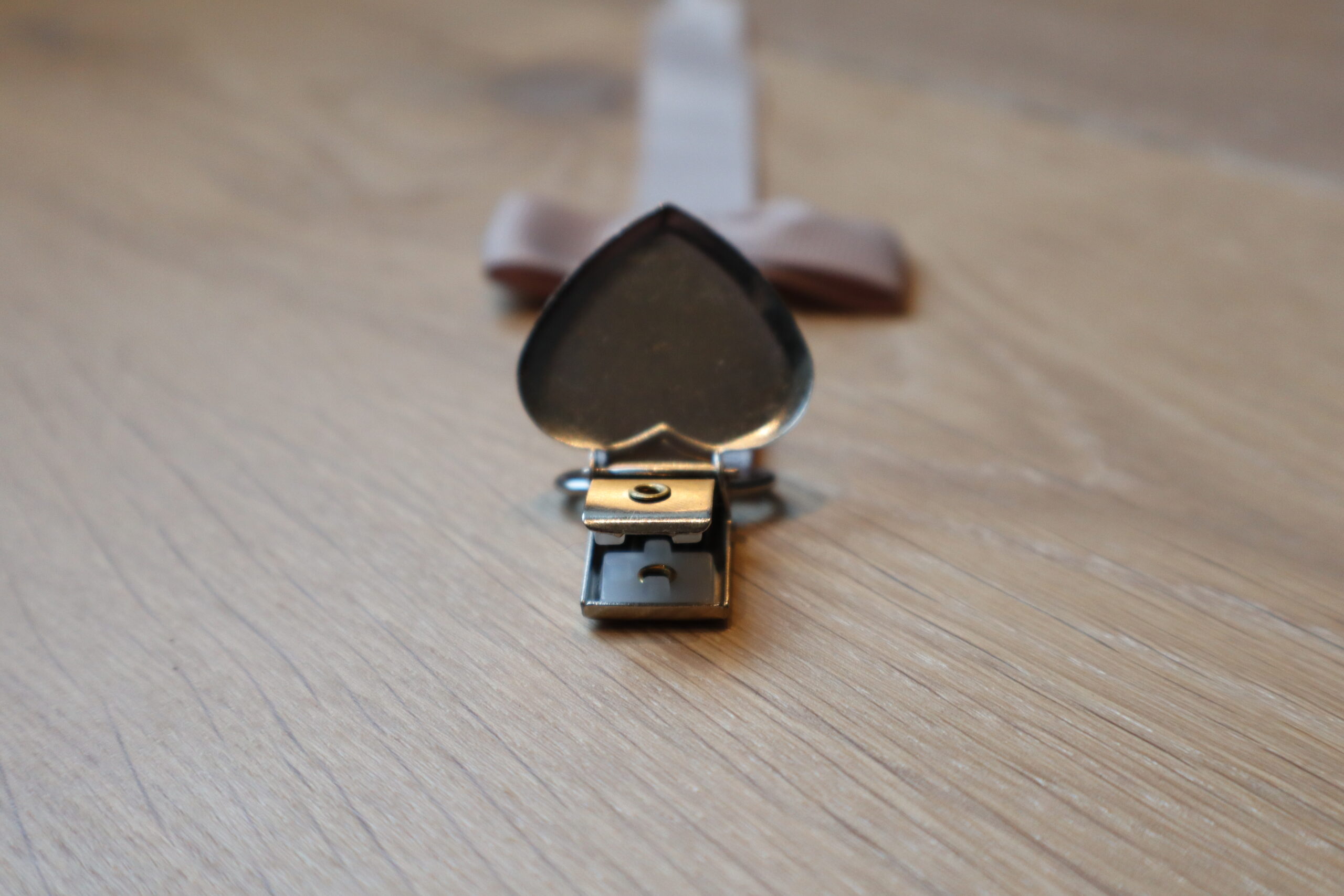 Prinsessefin | Beige Speenkoord met strikje | Dorothea - Afbeelding 5